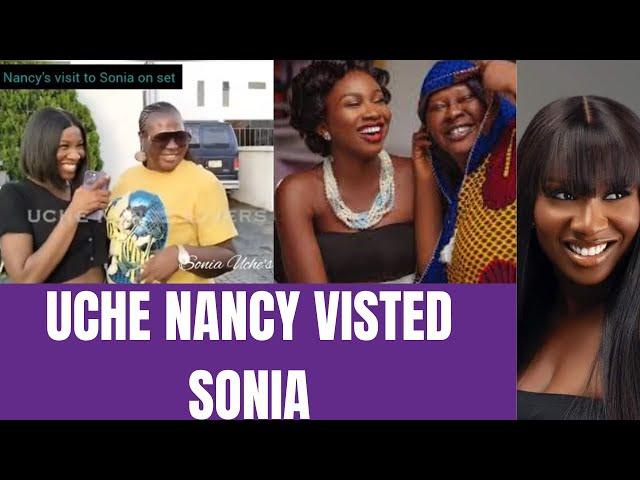 Uche Nancy gave her daughter a surprise visit on a movie set, see what happened.#soniauche