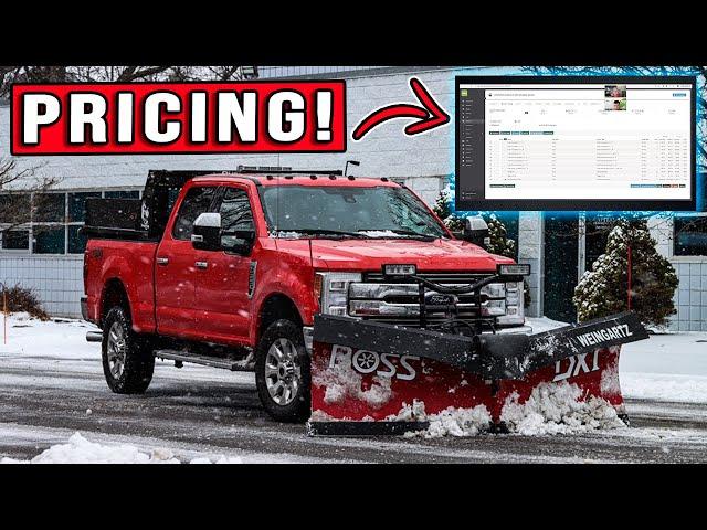 EXPERT Snow Removal Pricing Secrets Revealed!