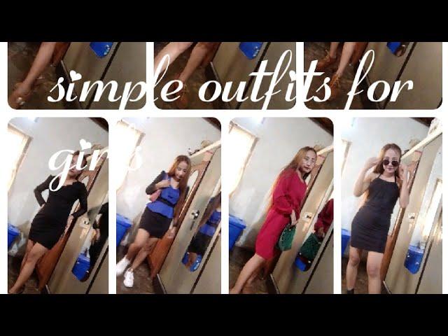 Summer and winter outfits for girls ( Lily Lomou chang)