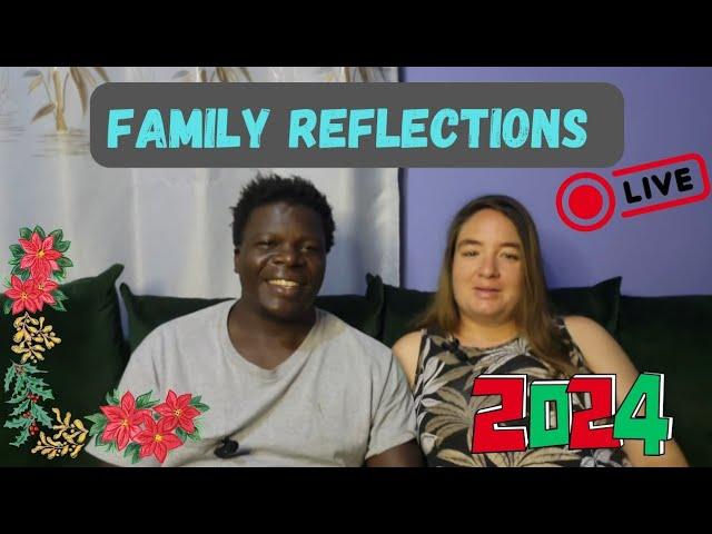 Family end year reflections/2024/Christmas traditions/Marilyn & Elvis Aluzimbi Volg