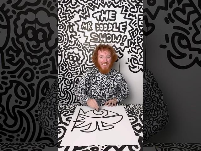Doodling A Fish With One Line! | Mr Doodle