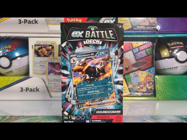 Houndoom ex Battle Deck Unboxing