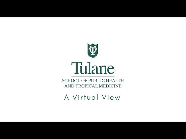 A Virtual View of Tulane School of Public Health and Tropical Medicine