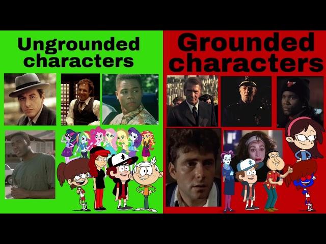 Ungrounded Characters and Grounded Characters