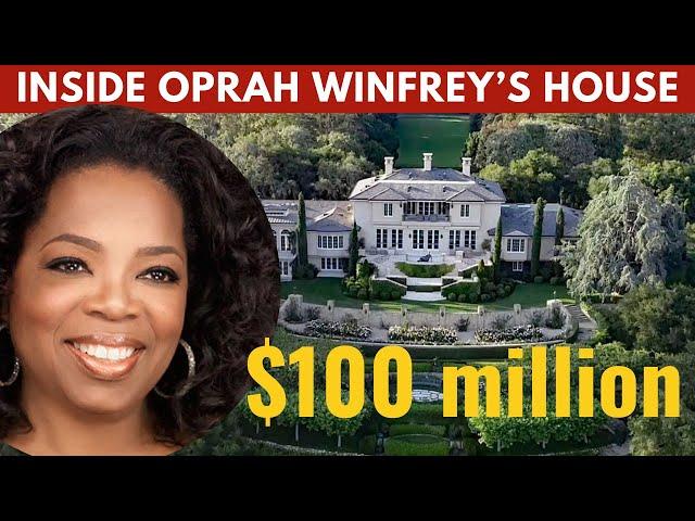 Oprah Winfrey Montecito House Tour | INSIDE Oprah Winfrey's California Mansion | Interior Design