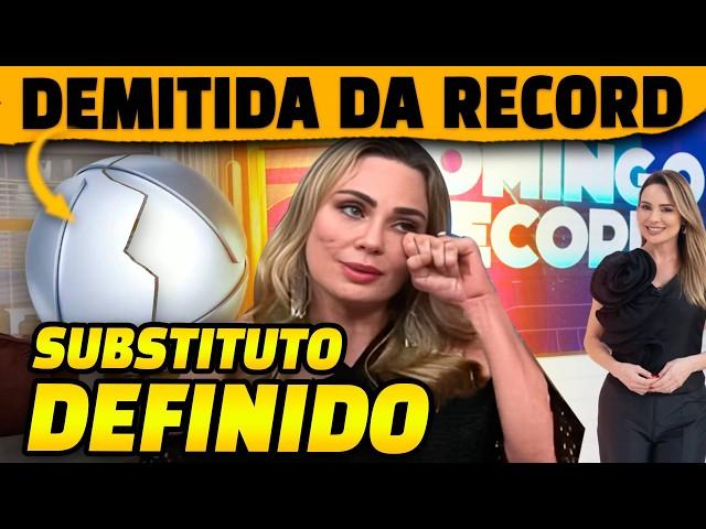  Demissão na Record! Rachel Sheherazade fracassa, decepciona canal e é substituída