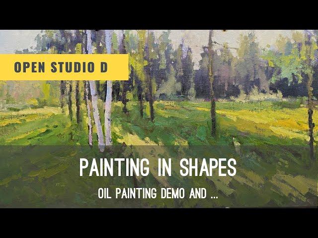 Painting in Shapes. Learn Oil Painting with Vlad Duchev