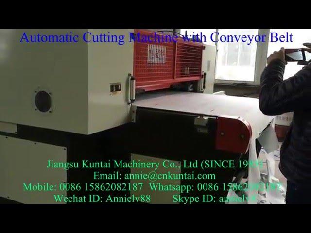 Automatic Cutting Machine with Conveyor Belt