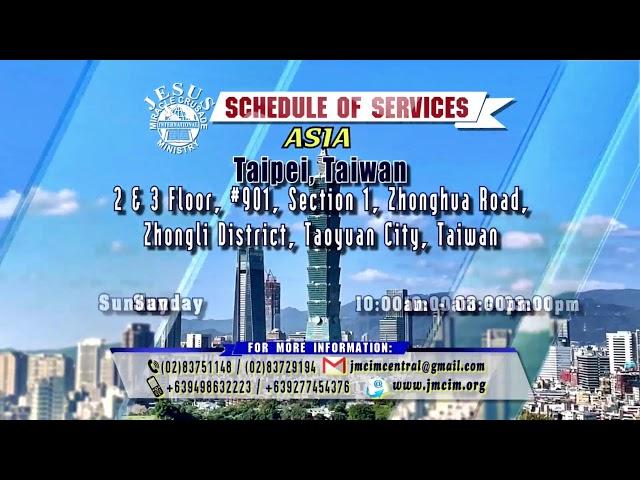 Watch!!! JMCIM Central Live Streaming of SATURDAY GENERAL WORSHIP  | NOVEMBER 23,  2024.