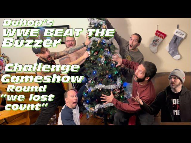 Duhop’s WWE Beat the Buzzer Challenge Game show holiday tradition