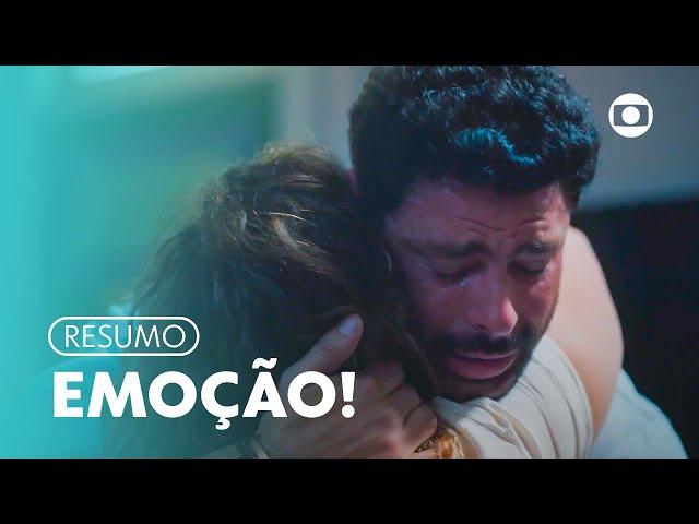 Caio reencontra Agatha e se emociona! | Terra e Paixão | TV Globo