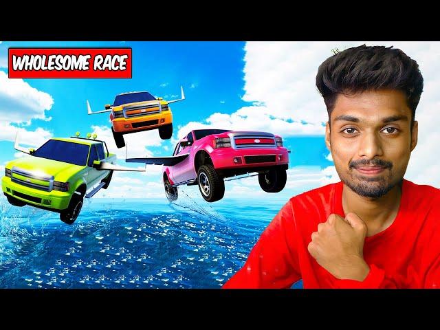 WHOLESOME GTA 5 Race | Rocky Tamil Gaming