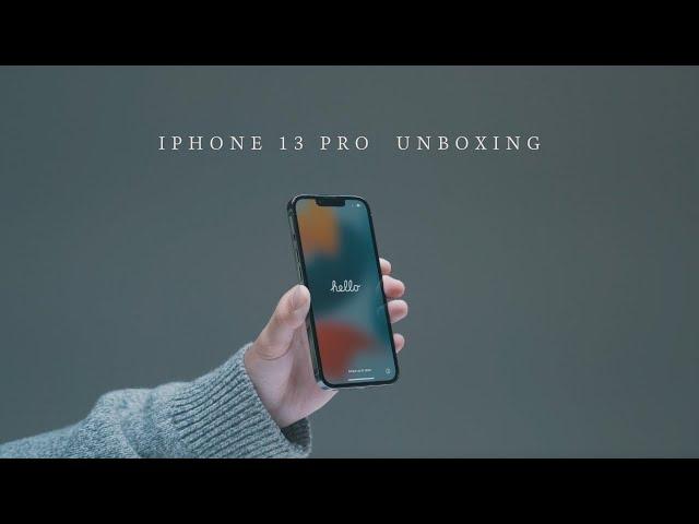 Brand New iPhone 13 Pro Unboxing｜Hi Kelvin