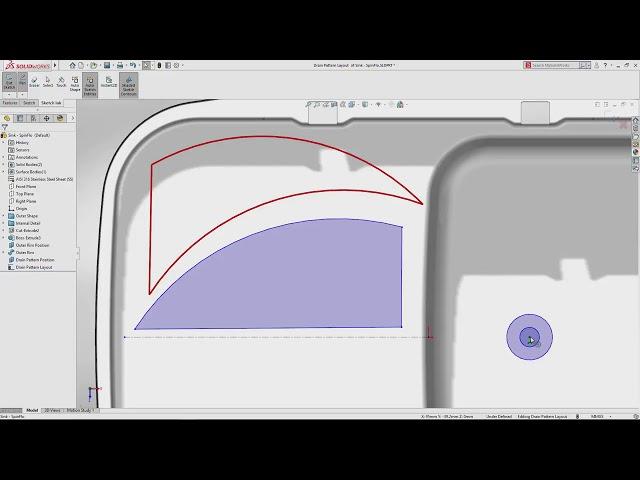 SOLIDWORKS 2018 - Free Hand Sketching