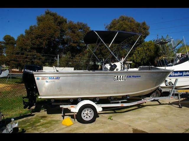 Sea Jay 535 Magnum center console