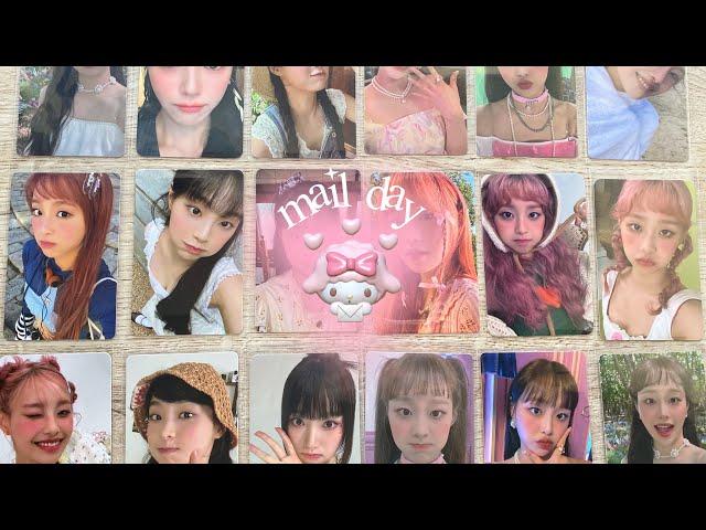 ₊˚⊹ распаковка кпоп карт chuu ️️ photocard haul & mail day