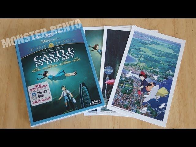 Studio Ghibli Castle In The Sky Blu-ray | DVD Unboxing & Review