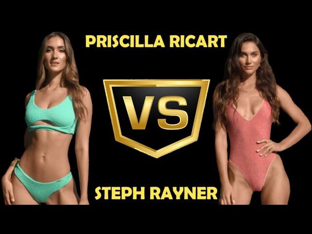 PRISCILLA RICART VS STEPH RAYNER Luli Fama Swim Fashion Show Compilation 2021
