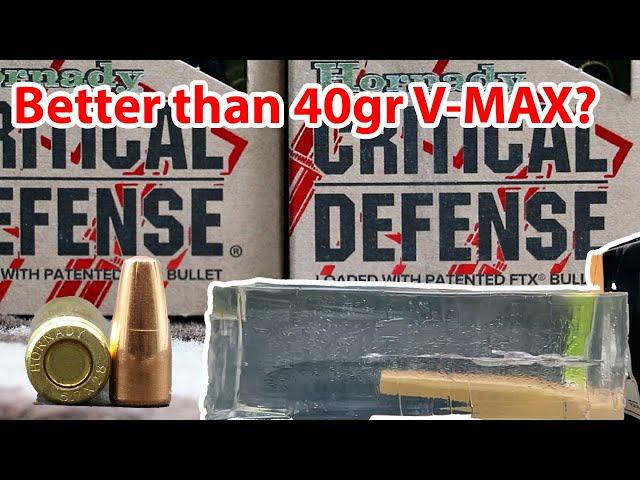 5.7x28mm, 40gr FTX, Hornady Critical Defense (90000)