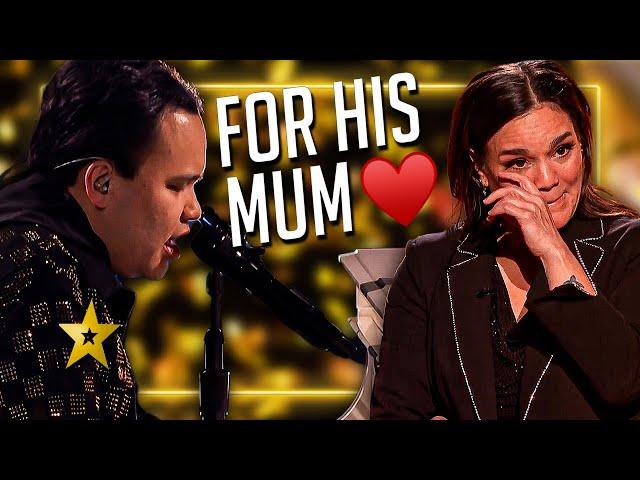 He Performs a HEARTWARMING Tribute to his Mom on America's Got Talent 