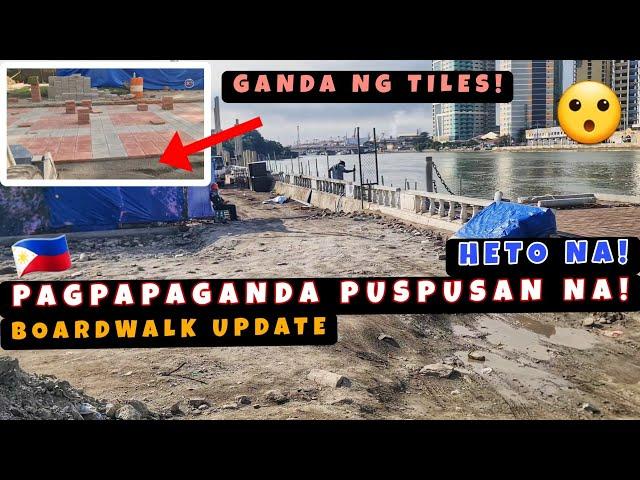 Pagpapaganda sa Intramuros Puspusan na! Construction ng Boardwalk Full Blast na! 