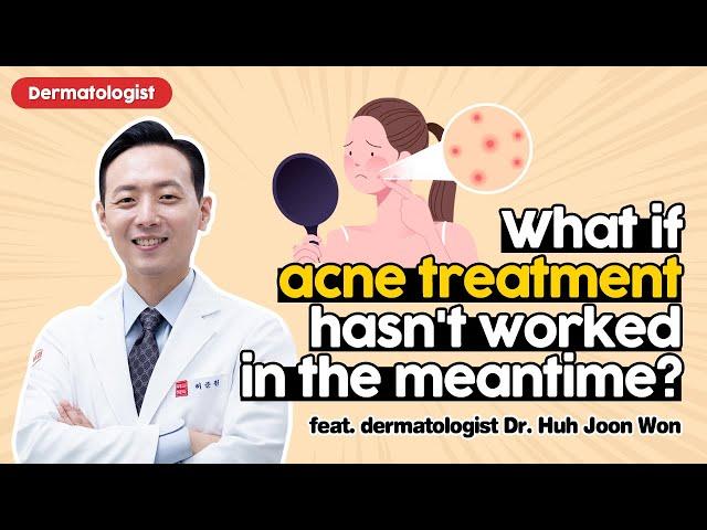 What if acne treatment hasn't worked in the meantime? Starting with accurate diagnosis!