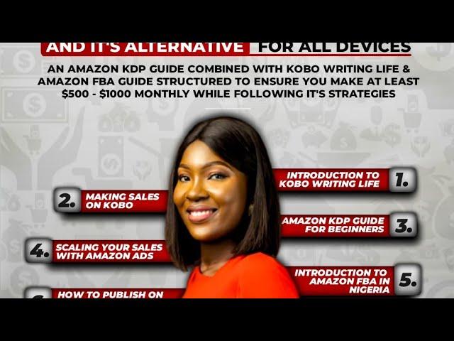 THE ULTIMATE AMAZON KDP COURSE AND IT'S ALTERNATIVES FOR ALL DEVICES - (Kenny Akinola)