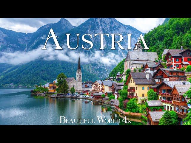 AUSTRIA 4K • Nature Relaxation Film - Peaceful Relaxing Music - 4K Video UltraHD