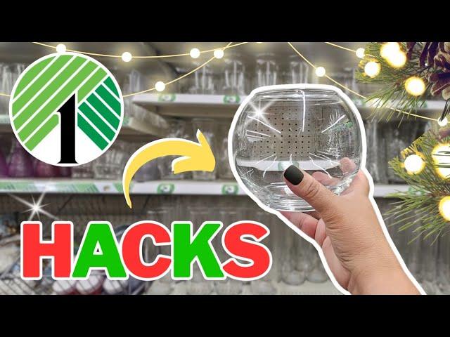 GENIUS  Dollar Tree DIY Crafts Using Glass Ware | Christmas DIY Crafts