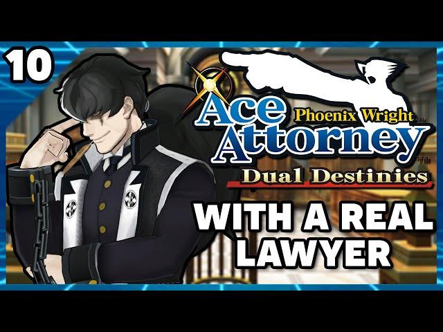 IT'S BLACKQUILL TIME! Phoenix Wright Ace Attorney Dual Destinies with an Actual Lawyer! Part 10