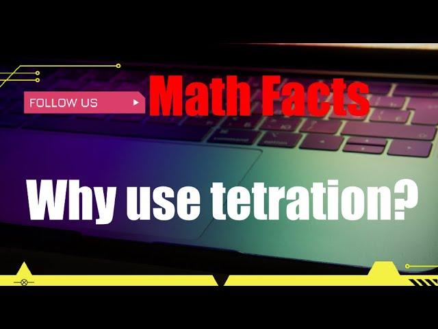 Why use tetration? #shorts