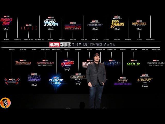 Marvel Studios SDCC 2024 Slate Reveal Leak Breakdown