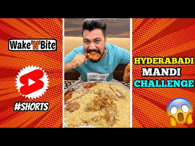 BIRYANI HONA TOH HYDERABAD AANA | HYDERABADI BIRYANI | Wake’N’Bite #Shorts