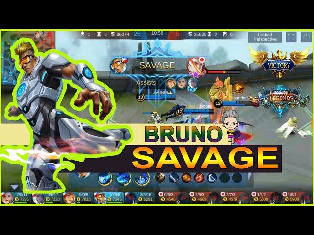 Mobile Legends | BRUNO SAVAGE | iF JOHNDEE | Savage #2