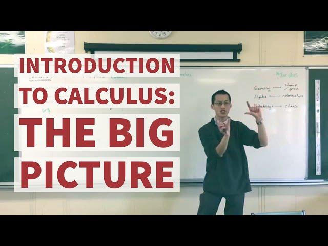 Introduction to Calculus (1 of 2: Seeing the big picture)