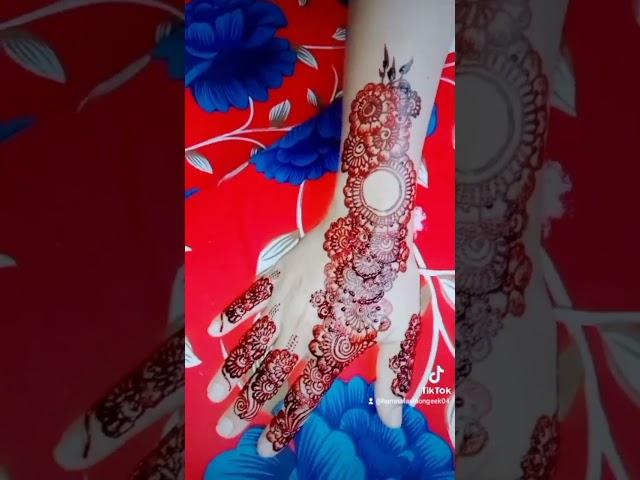 Indian Jewelery Mehndi Design Easy And Simple Mehndi by Hamna Fashion Geek