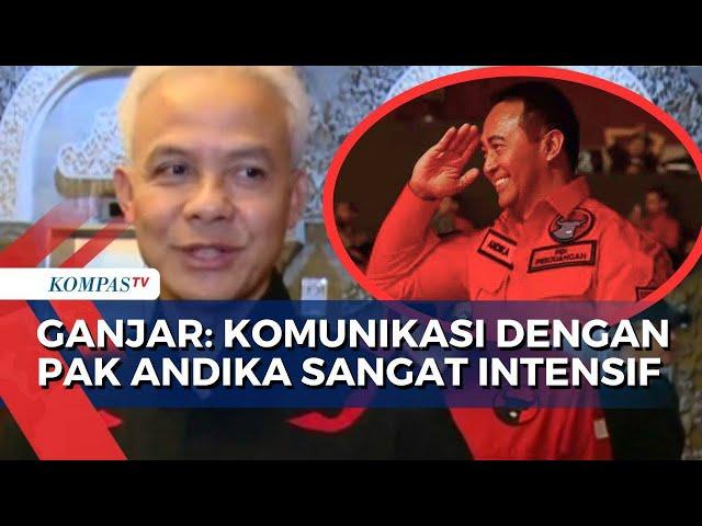 Ganjar Pranowo soal Andika Perkasa Maju Pilkada Jateng: Komunikasi Sangat Intensif