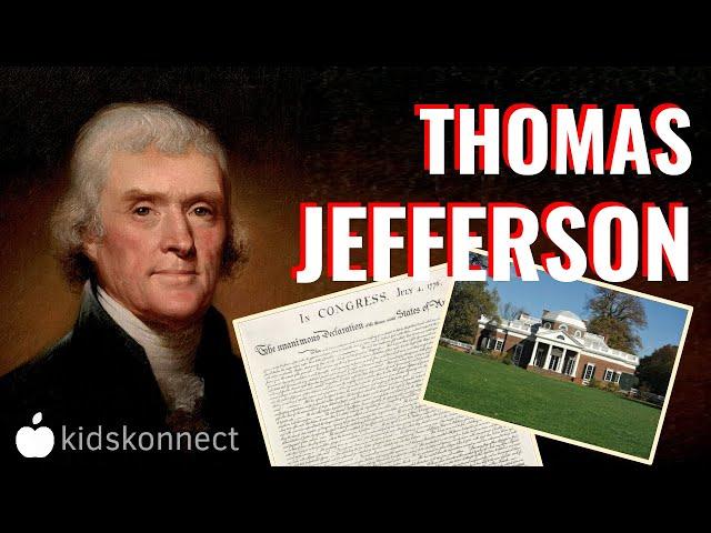 Thomas Jefferson Facts for Kids | Biography & Legacy of America's 3rd President