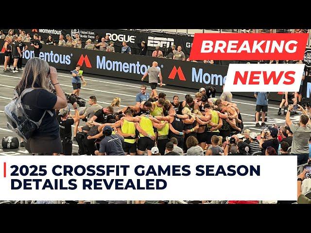 DENSE UPDATE  | 2025 CROSSFIT GAMES SEASON DETAILS