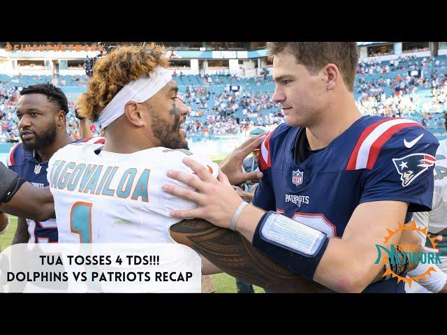 Tua Tosses 4 Touchdowns, Leads Dolphins To Win | Dolphins vs. Patriots Postgame Recap & Takeaways!