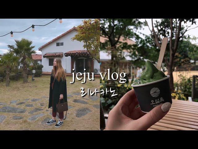 It's november and your first time in Jeju | 첫제주 여행, 브런치, 올레시장 먹방,오설록 박물관 | 初めての済州島