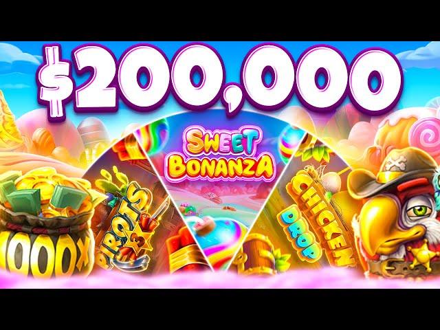 $200,000 BONUS BUY SLOT WHEEL WAS EPIC!