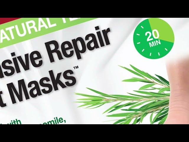 Kerasal® Intensive Repair Foot Masks plus Tea Tree Oil