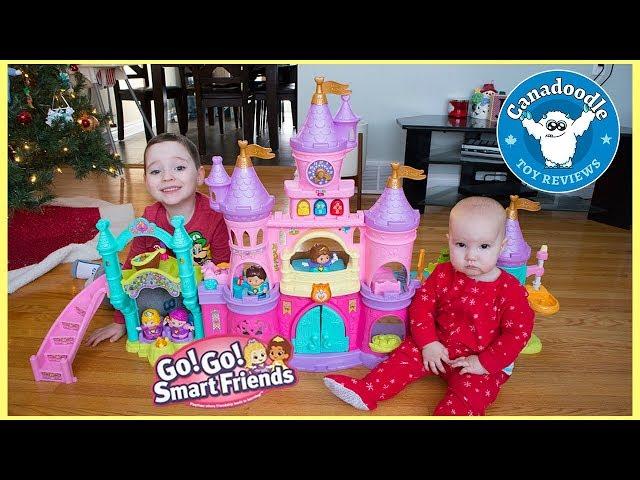 Kids playing with Vtech Go Go Smart Friends Princess Palace! Learning toys for kids and toddlers