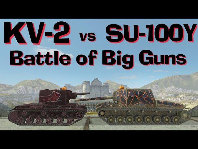 WOT Blitz Face Off || KV-2 vs SU-100Y