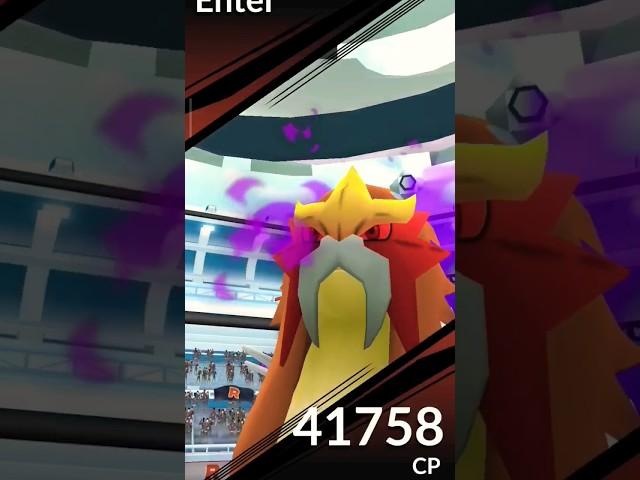 shadow Entei in raids in pokemon go! #pokemongo #soparstart #pokemon