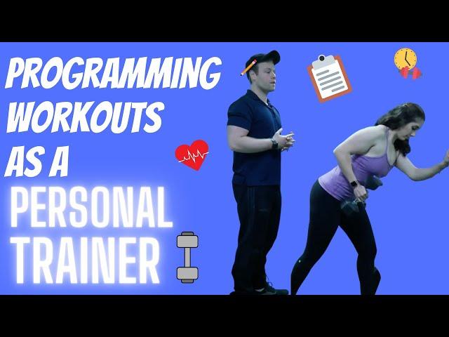 How to Program Workouts as a Personal Trainer | Client Workout Design