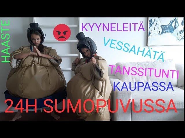 HAASTE: 24H SUMOPAINI- PUVUSSA osa 1