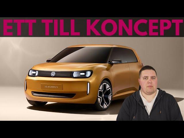 Volkswagen ID.EVERY1 ska kosta 20 000 EURO... år 2027 | Elbilsmagasinet