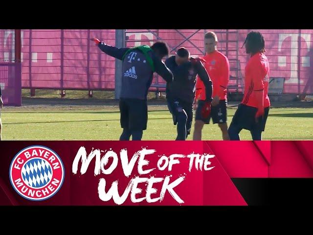 FC Bayern (Dance) Move of the Week featuring Ribéry, Alaba and Sanches